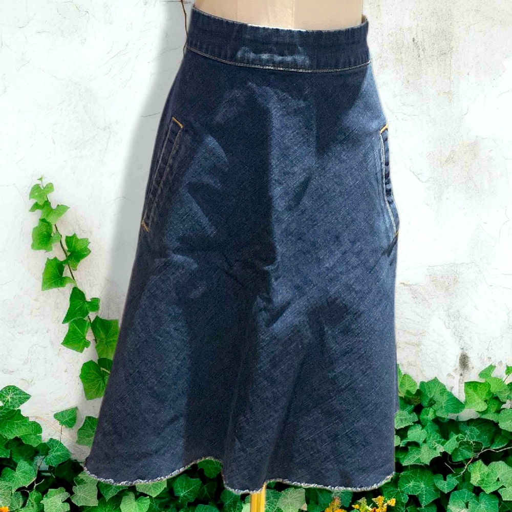 Mads Norgaard Denim Stretch Stelly Skirt 38